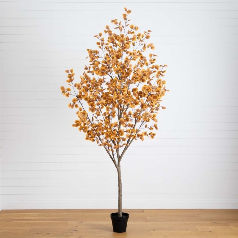9’ Autumn Eucalyptus Artificial Fall Tree - FCHF CITY