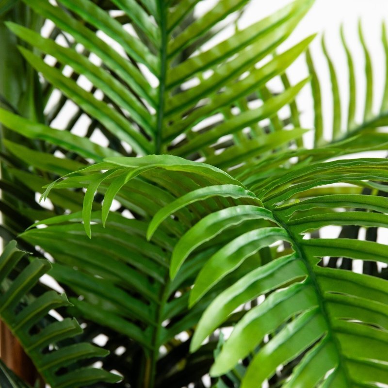 9’ UV Resistant Artificial Double Robellini Palm Tree (Indoor/Outdoor) - FCHF CITY