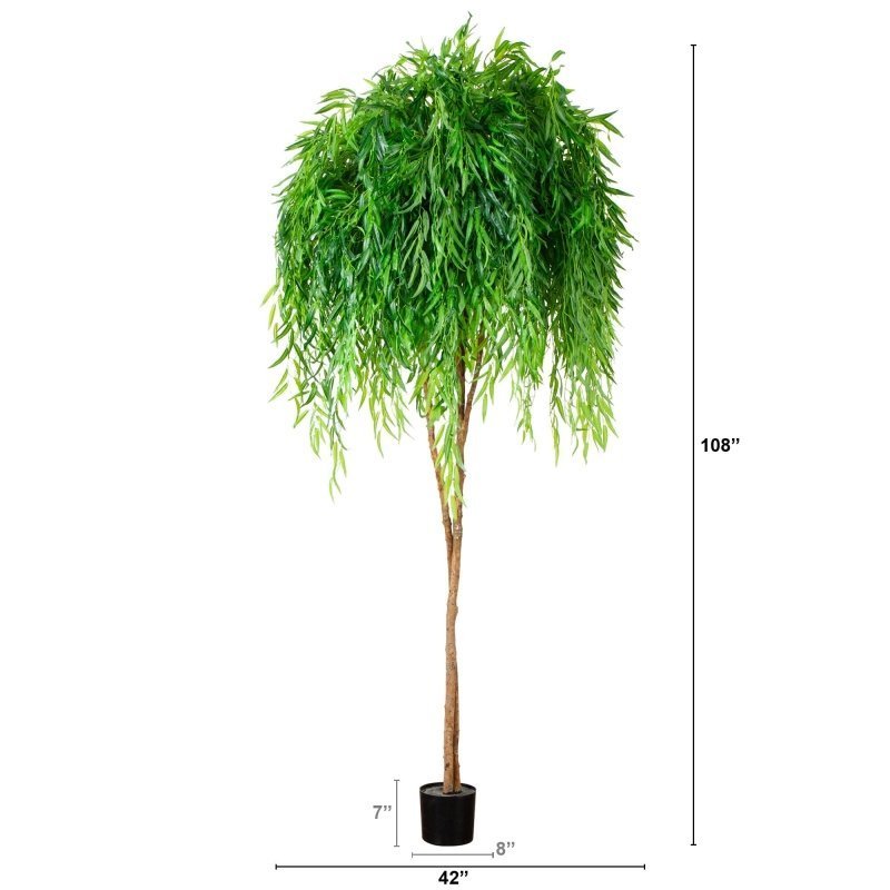9’ Willow Artificial Tree (Real Touch) - FCHF CITY