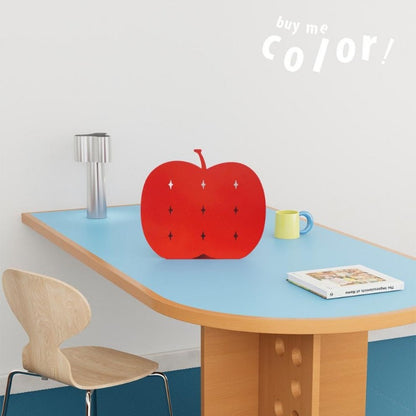Decorative Apple Desktop Organizer for Files &amp; Tablets