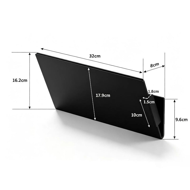 Magnetic Wall‑Mount Document Organizer