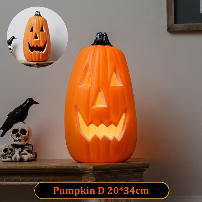 Large Halloween Pumpkin Lantern Decor