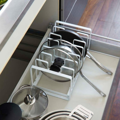 Adjustable Pot Lid and Frying Pan Organizer - Steel - FCHF CITY