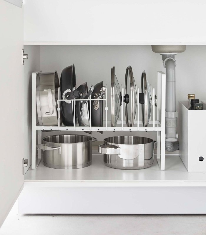 Adjustable Pots and Pans Organizer - Steel - FCHF CITY