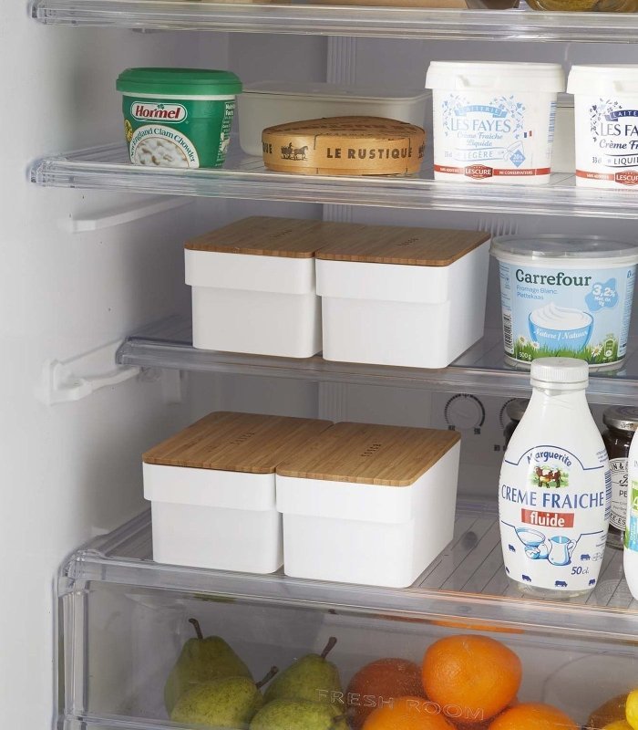 Airtight Food Storage Container - Bamboo Lid - FCHF CITY