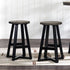 Amaris Wood Bar Stool, Set of 2 - FCHF CITY