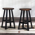 Amaris Wood Bar Stool, Set of 2 - FCHF CITY