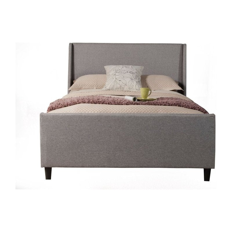Amber Bed, Grey Linen - FCHF CITY