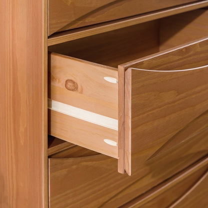 Arlo Solid Wood Mid - Century Modern Chest - FCHF CITY
