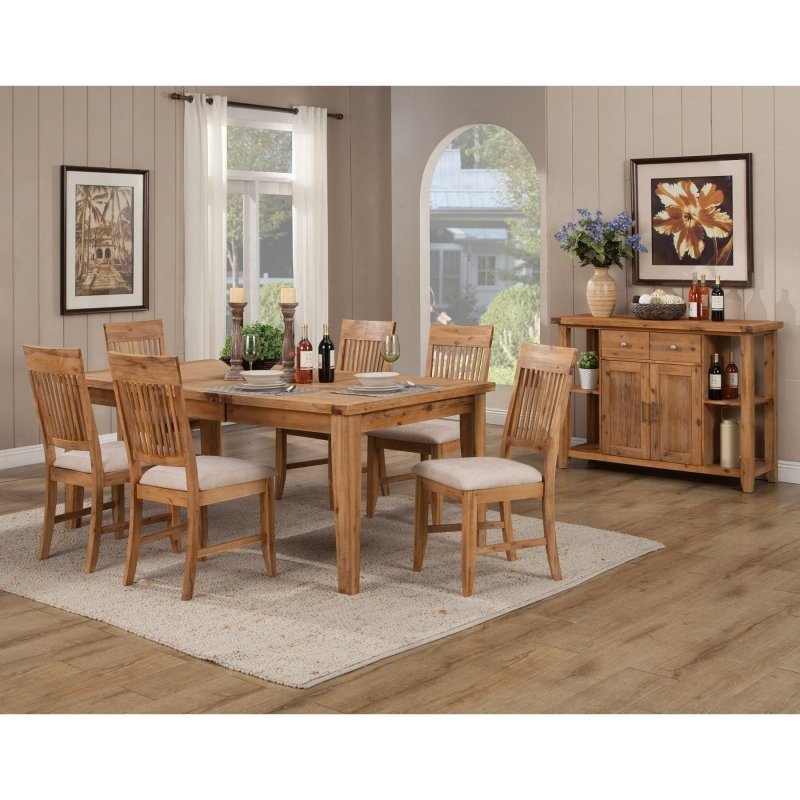 Aspen Side Chairs, Antique Natural - FCHF CITY
