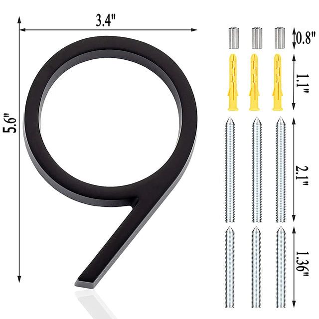 Atkins Exterior House Numbers - FCHF CITY