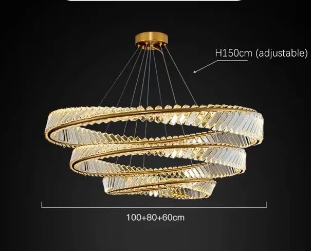 Auburndale Crystal Chandelier - FCHF CITY