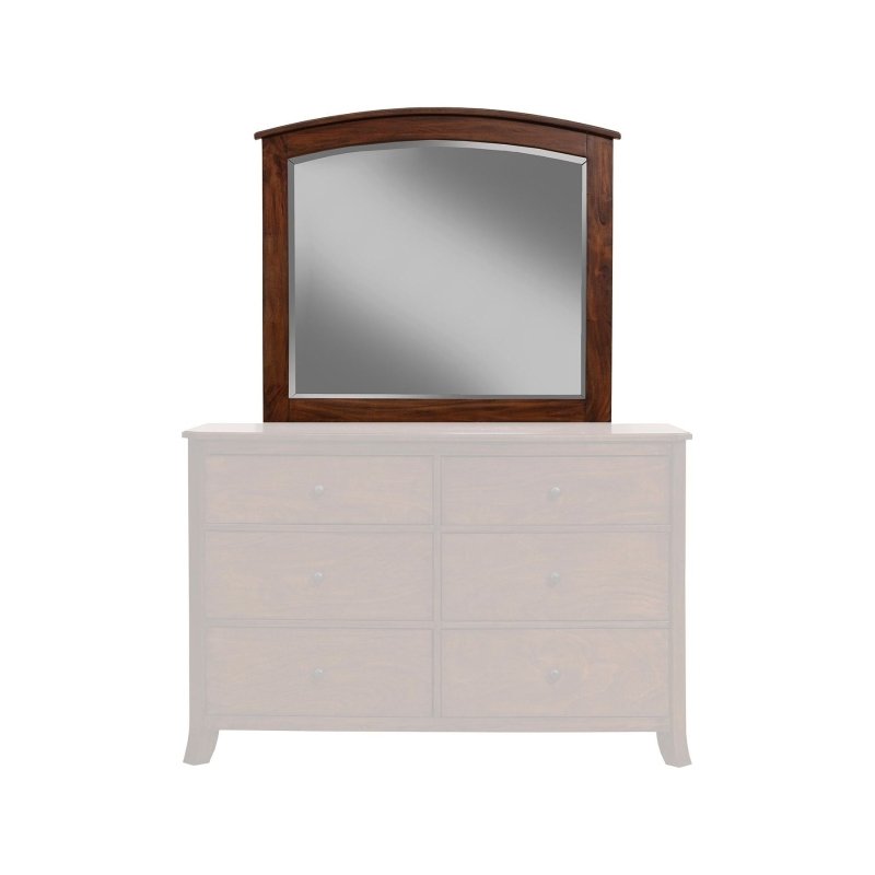 Baker Mirror, Mahogany - FCHF CITY