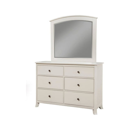 Baker Mirror, White - FCHF CITY