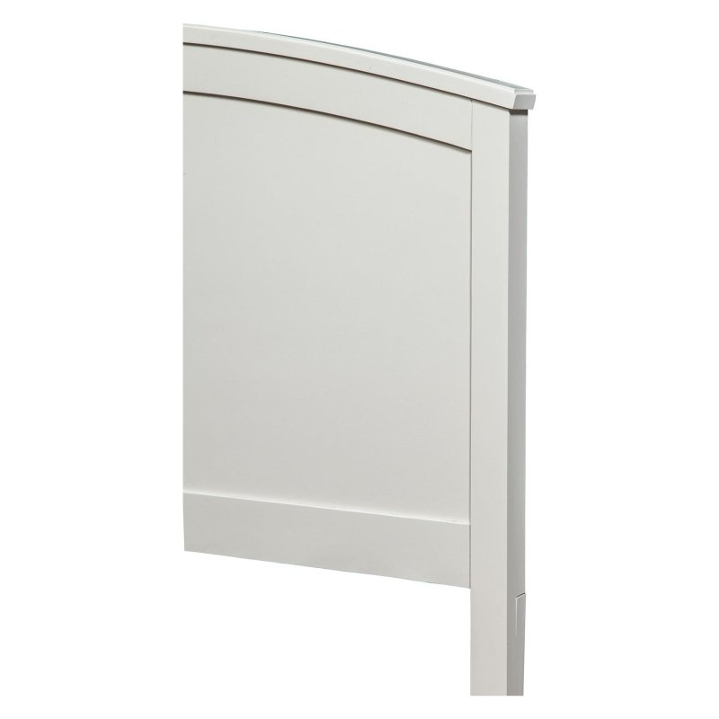 Baker Panel Bed, White - FCHF CITY