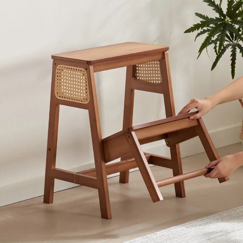 Bamboo Ladder Stool - FCHF CITY