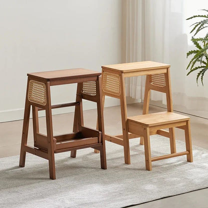 Bamboo Ladder Stool - FCHF CITY