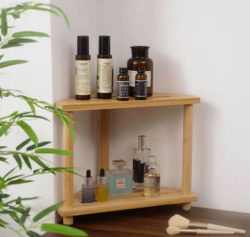 Bamboo Spa Storage Bench - FCHF CITY