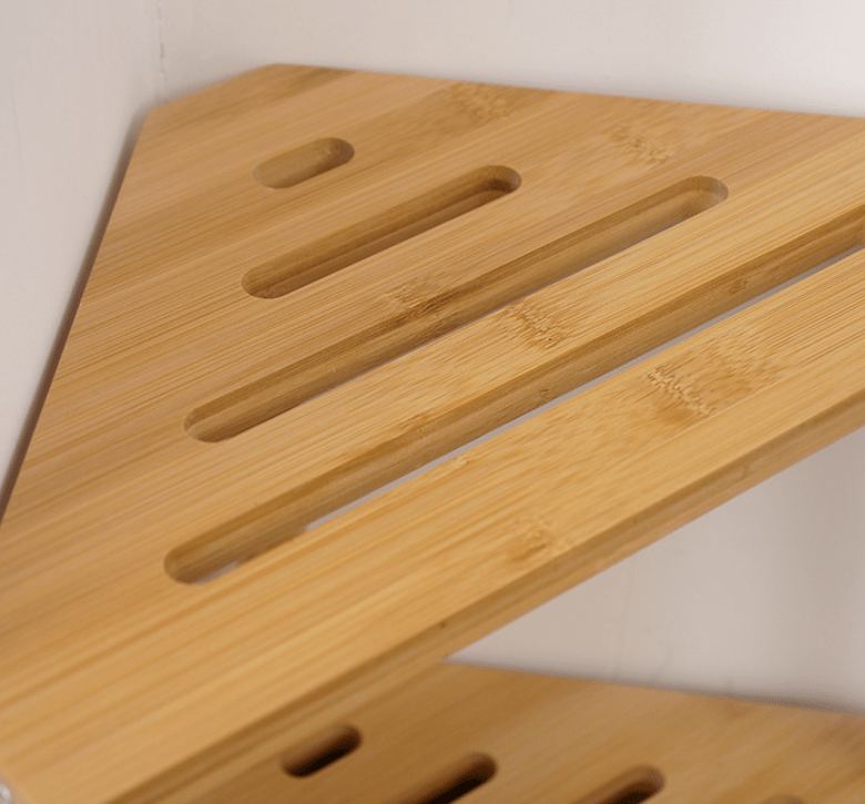 Bamboo Spa Storage Bench - FCHF CITY