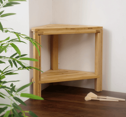Bamboo Spa Storage Bench - FCHF CITY