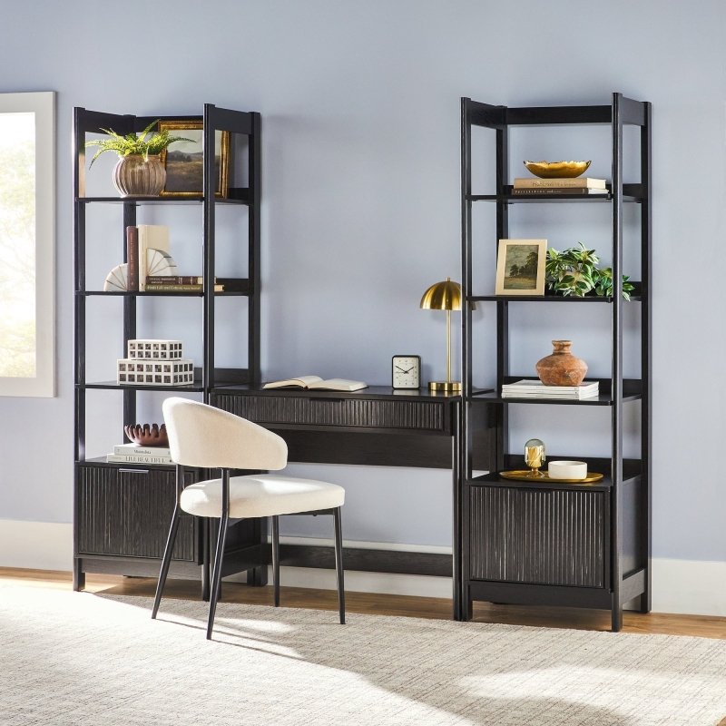 Bayard Modern Reeded Writing Desk - FCHF CITY