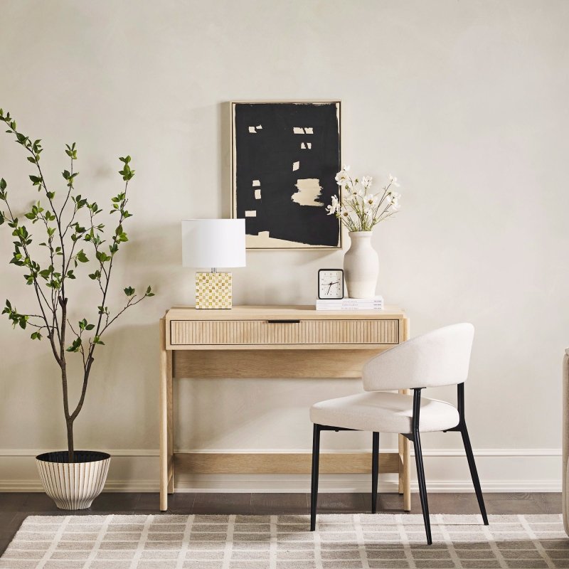 Bayard Modern Reeded Writing Desk - FCHF CITY