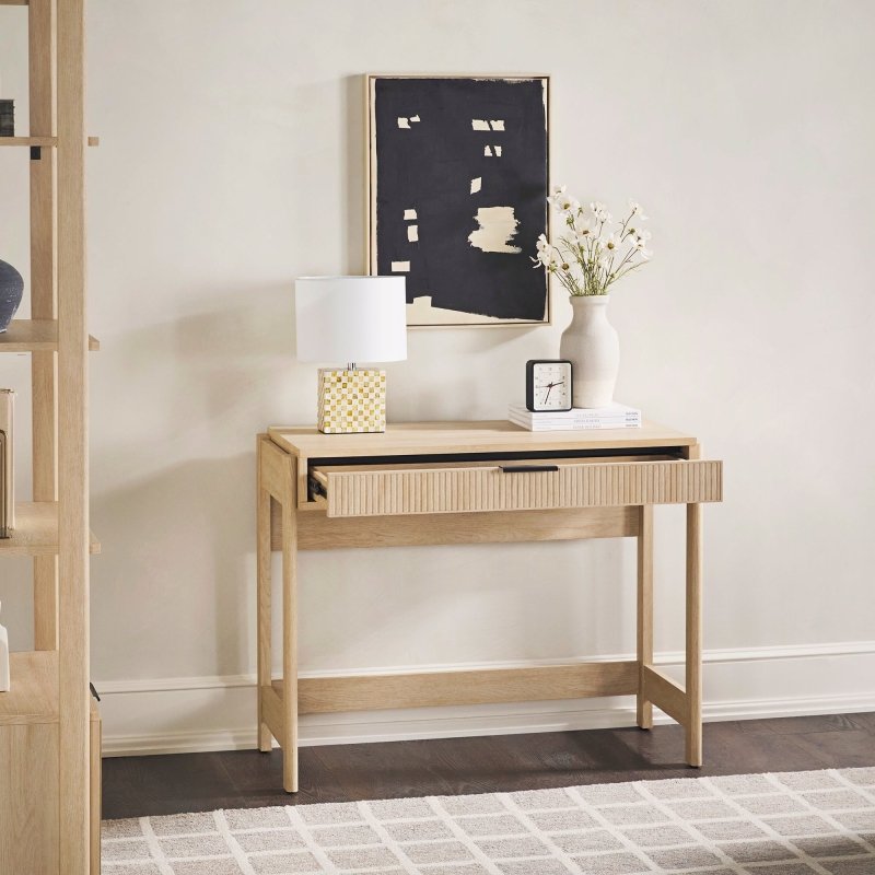 Bayard Modern Reeded Writing Desk - FCHF CITY