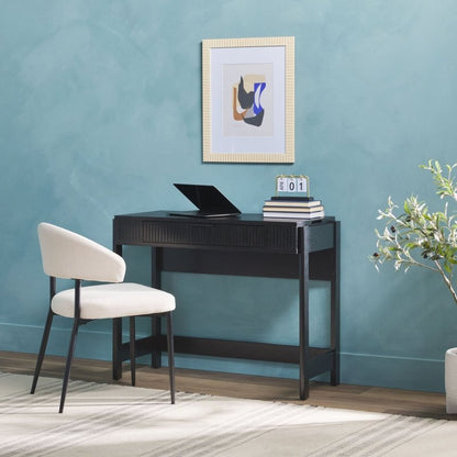 Bayard Modern Reeded Writing Desk with Lift Top - FCHF CITY