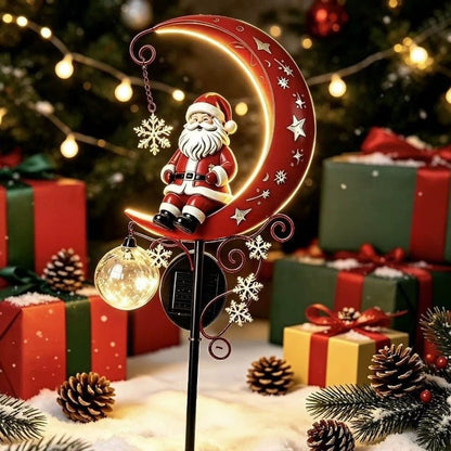 Bell Star Waterfall Christmas Floor Light, Outdoor Garden Festive Decor Lamp - FCHF CITY