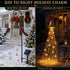 Bell Star Waterfall Christmas Floor Light, Outdoor Garden Festive Decor Lamp - FCHF CITY