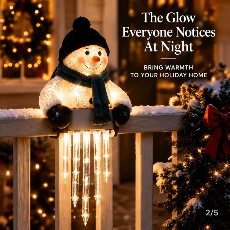Bell Star Waterfall Christmas Floor Light, Outdoor Garden Festive Decor Lamp - FCHF CITY