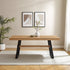 Benedict Modern Industrial Dining Table & Desk - FCHF CITY