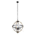 Bennington 4 - Light Brown Wood Chandelier - FCHF CITY