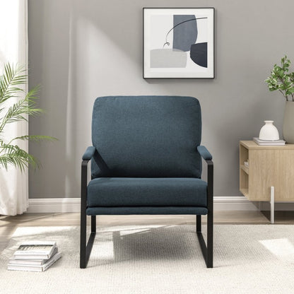 Bentley Contemporary Metal Frame Accent Chair - FCHF CITY