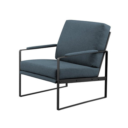 Bentley Contemporary Metal Frame Accent Chair - FCHF CITY