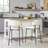 Benton Modern Upholstered Bar Stool, Set of 2 - FCHF CITY