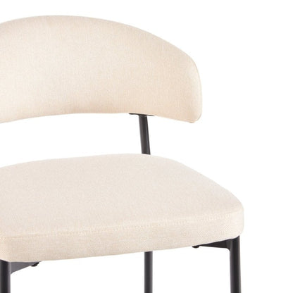 Benton Modern Upholstered Bar Stool, Set of 2 - FCHF CITY