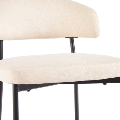 Benton Modern Upholstered Bar Stool, Set of 2 - FCHF CITY