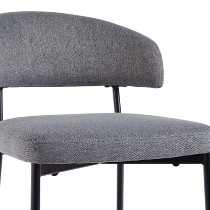 Benton Modern Upholstered Bar Stool, Set of 2 - FCHF CITY