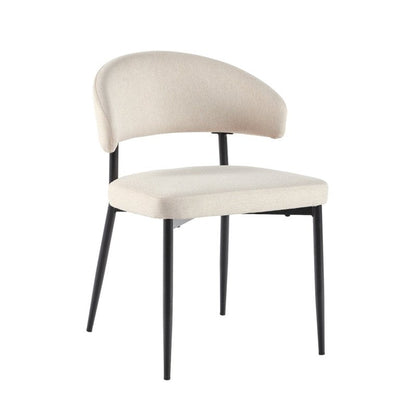 Benton Modern Upholstered Dining Chair, set of 2 - FCHF CITY