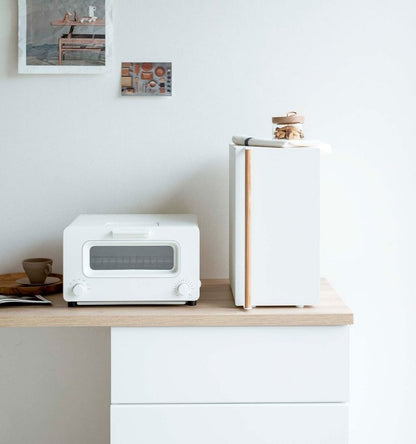 Bread Box - Two Styles - Steel + Wood - FCHF CITY