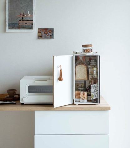 Bread Box - Two Styles - Steel + Wood - FCHF CITY