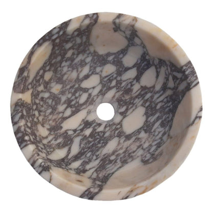 Calacatta Viola Marble Tapered Above Vanity Bathroom Sink Honed/Matte - FCHF CITY
