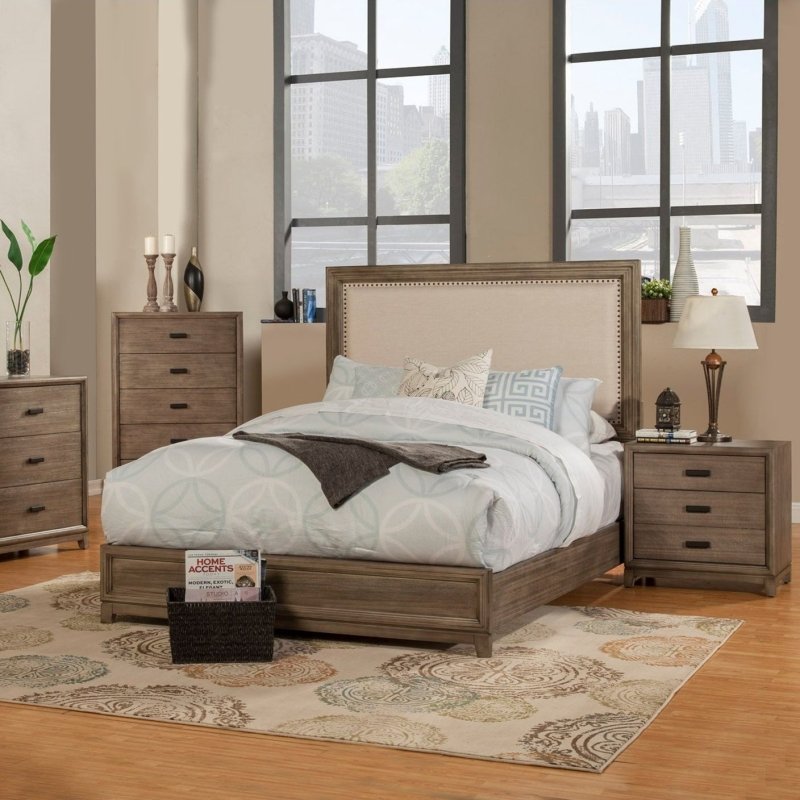 Camilla Bed, Antique Grey - FCHF CITY