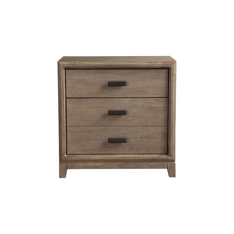 Camilla Nightstand, Antique Grey - FCHF CITY