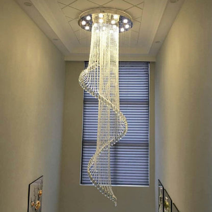 Cannes Crystal Foyer Chandelier - FCHF CITY