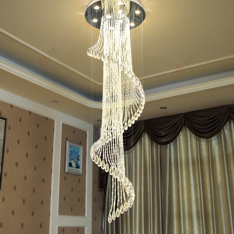 Cannes Crystal Foyer Chandelier - FCHF CITY