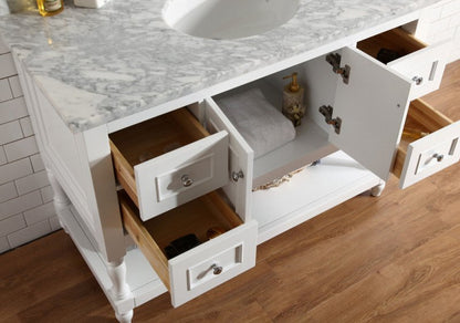 Cape Cod 48&quot; Bathroom Vanity White - FCHF CITY