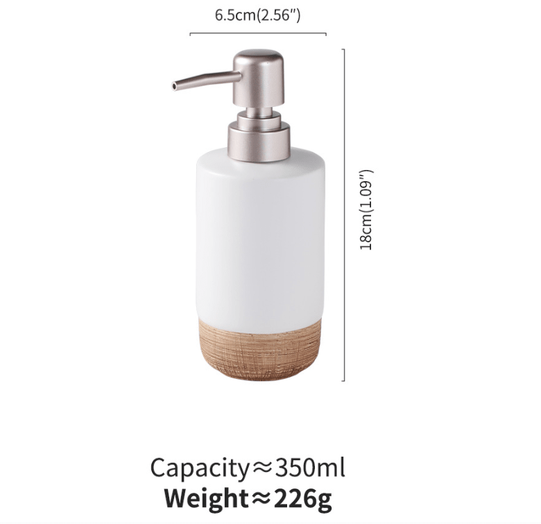 Ceramic Bathroom Accessory Set 4-Piece - FCHF CITY