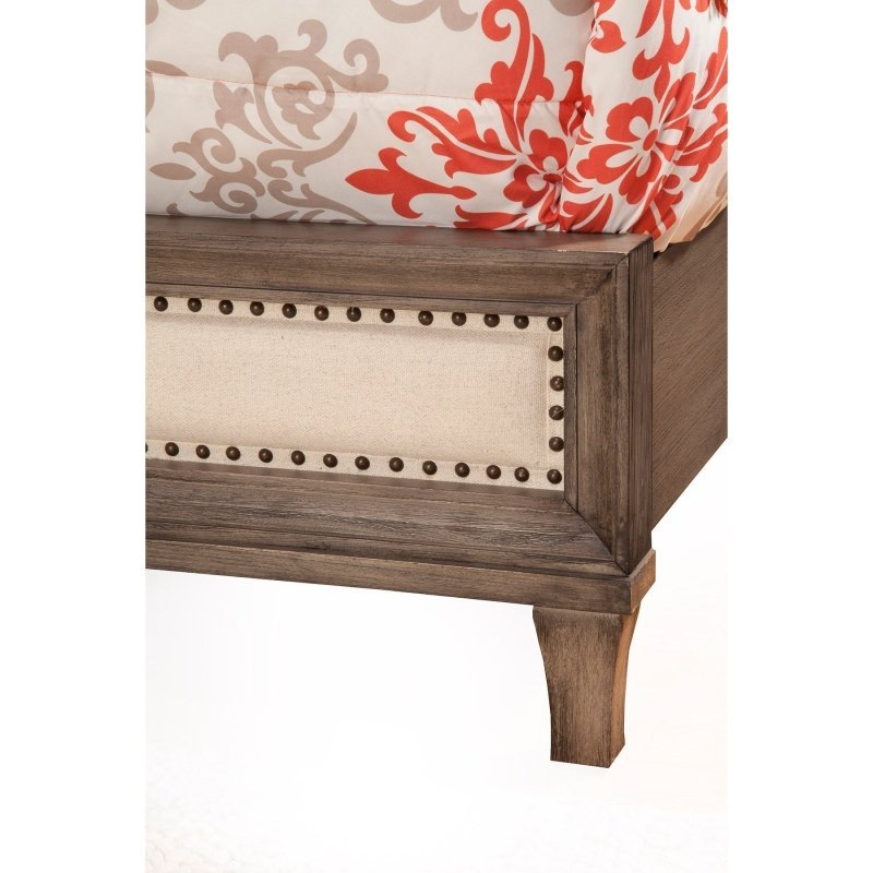 Charleston Bed, Antique Grey - FCHF CITY